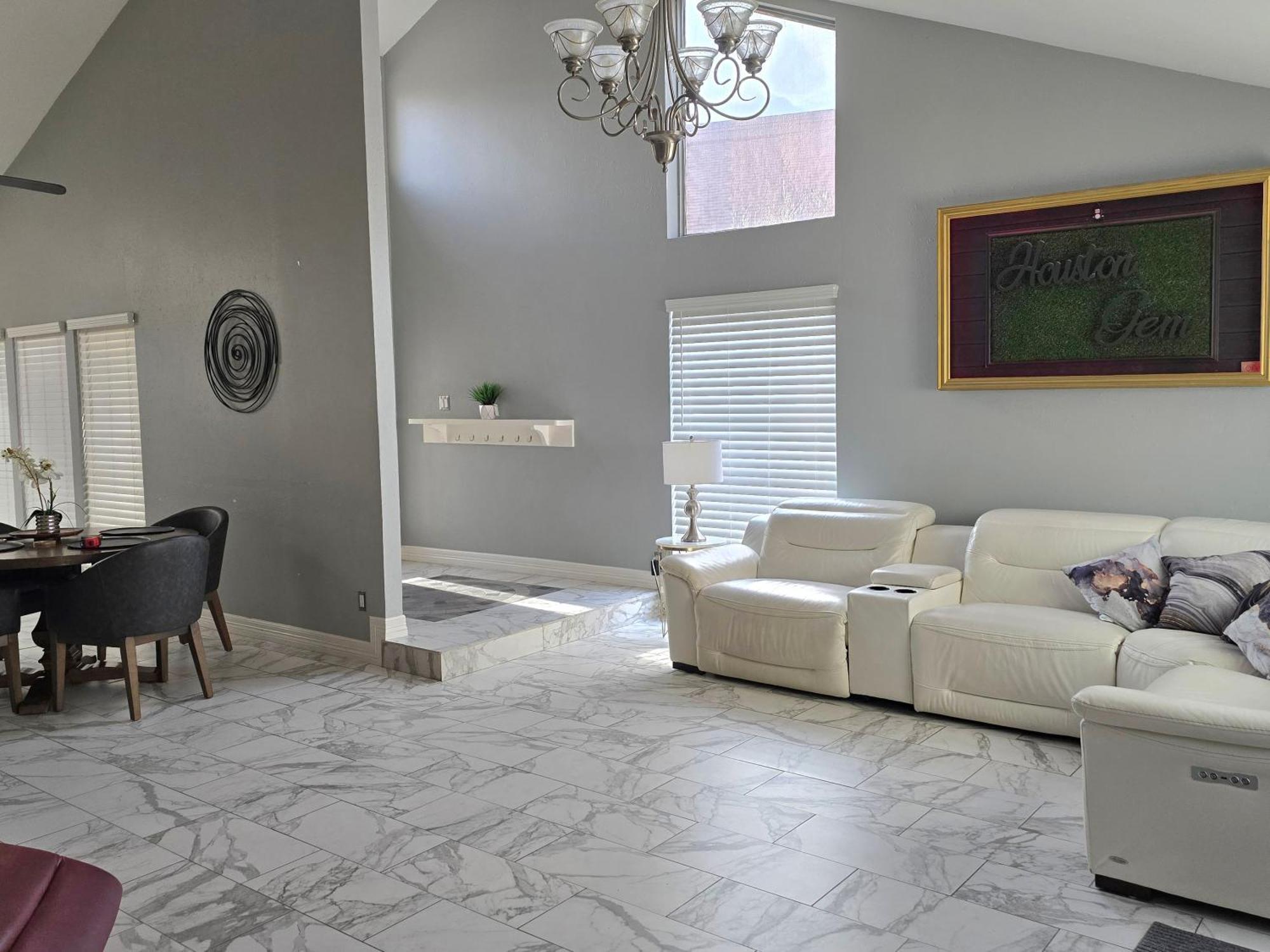 1976Houstongem Luminous Pvtpool & Hottub Dt20Mins For Lrg Families 6Beds 2Bath 빌라 객실 사진